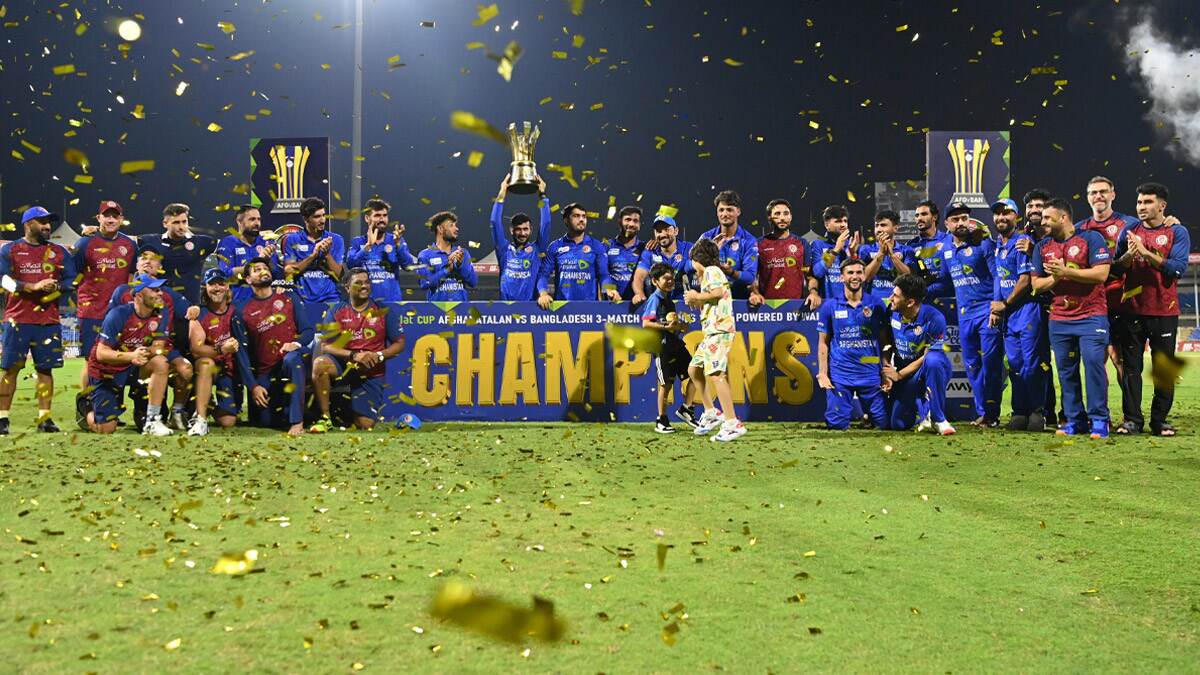AFG Vs BAN 3rd ODI: குர்பாஸ், ஓமர்ஜாய் அதிரடி ஆட்டம்.. வங்கதேசத்திற்கு எதிரான தொடரை வென்று ஆப்கானிஸ்தான் அசத்தல்..!