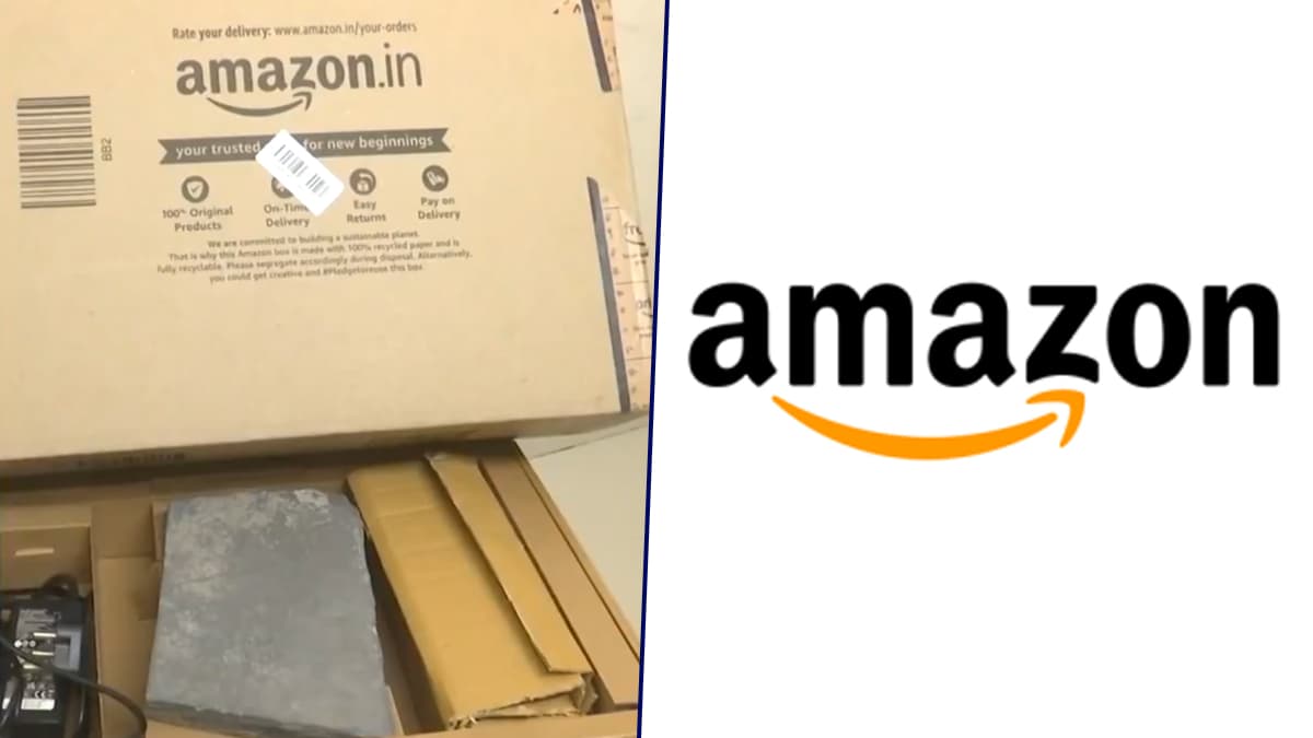 Amazon Delivery Scam: லேப்டாப் ஆர்டர் செய்தவருக்கு பார்சலில் வந்த கடப்பா கல்.. கைவிரித்த அமேசான்.. சென்னை இளைஞர் குமுறல்.!