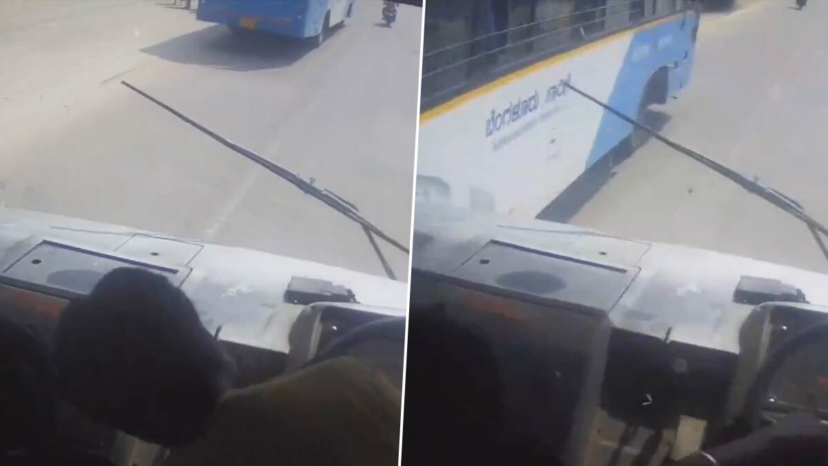 Driver Dies By Heart Attack: பேருந்து ஓட்டுநர் மாரடைப்பால் மரணம்; நடத்துனரின் சாதுர்த்திய செயலால் தப்பிய பயணிகள்.. காணொளி வைரல்..!