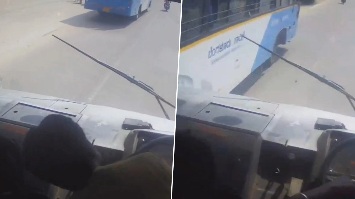 Driver Dies By Heart Attack: பேருந்து ஓட்டுநர் மாரடைப்பால் மரணம்; நடத்துனரின் சாதுர்த்திய செயலால் தப்பிய பயணிகள்.. காணொளி வைரல்..!