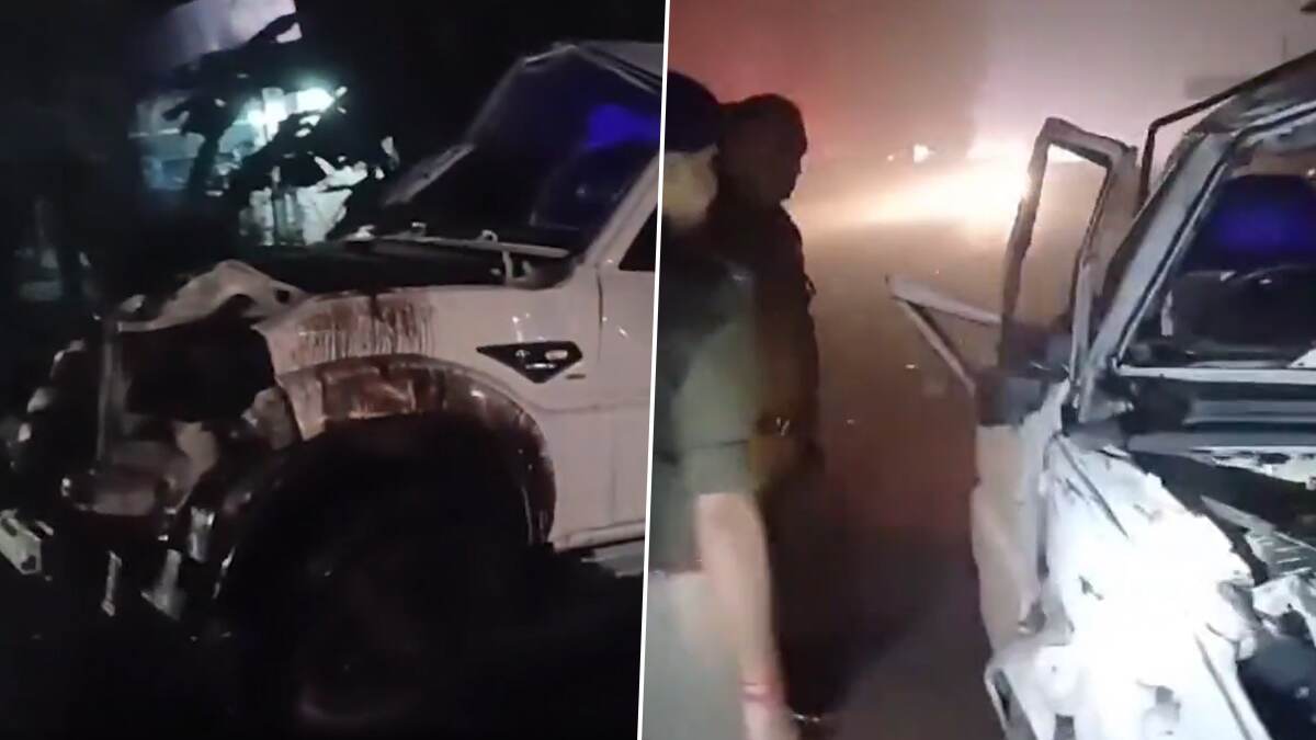 Road Accident: கட்டுப்பாட்டை இழந்த கார் கவிழ்ந்து விபத்து.. 4 பேர் பரிதாப பலி..!