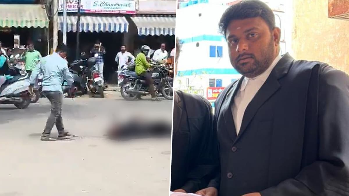 Lawyer Brutally Attacked: நீதிமன்ற வளாகத்தில் வழக்கறிஞருக்கு அரிவாள் வெட்டு.. பரபரப்பு சம்பவம்..! | LatestLY தமிழ்