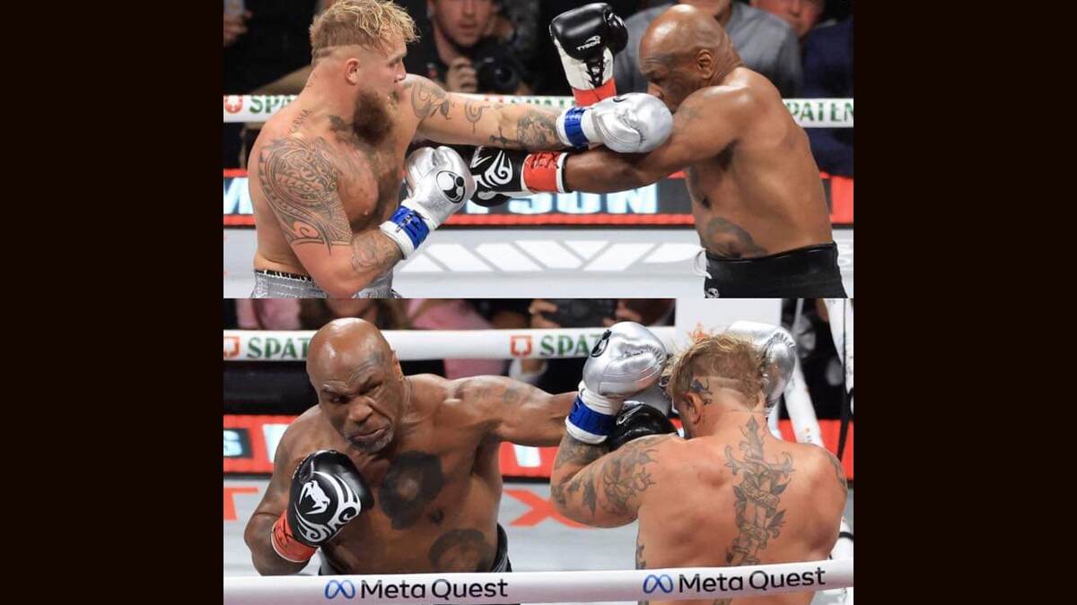 Mike Tyson Vs Jake Paul: முன்னாள் சாம்பியன் மைக் டைசனை வீழ்த்தி ஜேக் பால் சாதனை.. ரசிகர்கள் அதிர்ச்சி..!