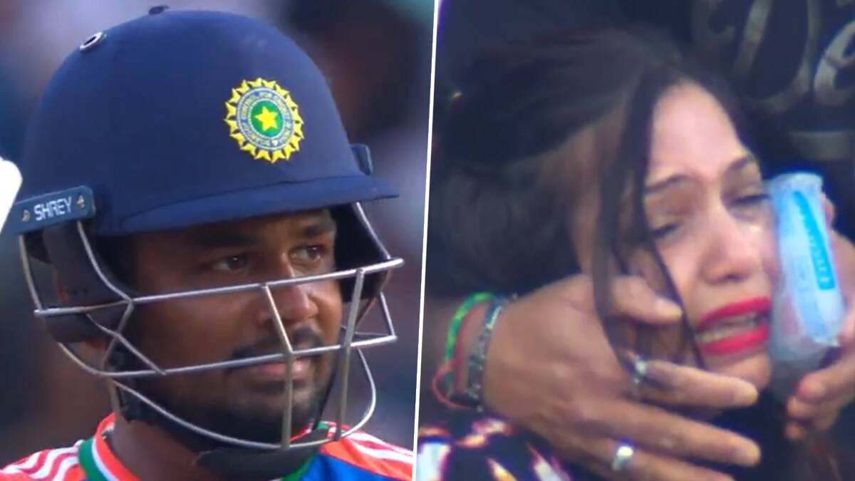 RSA Vs IND 4th T20I: சஞ்சு சாம்சன் அதிரடி.. ரசிகையின் முகத்தை பதம் பார்த்த பந்து.., வலி தாங்க முடியாமல் அழும் வீடியோ வைரல்..!