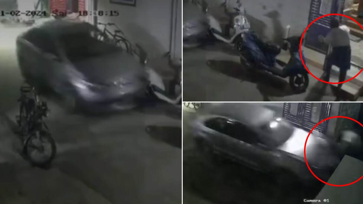 Tirupathur Accident: வினையில் முடிந்த விளையாட்டு; கார் மோதி முதியவர் பரிதாப பலி., பதறவைக்கும் காட்சிகள்.!