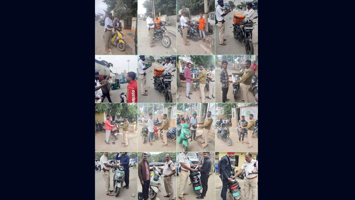 Traffic Violation In Bengaluru: போக்குவரத்து விதிமீறலால் ரூ. 30.57 லட்சம் அபராதம்.. போக்குவரத்து காவல்துறை அதிரடி..!