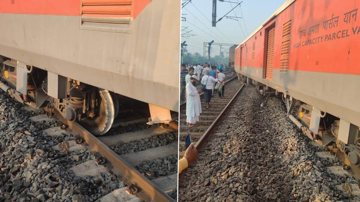 Train Derailed: பயணிகள் விரைவு இரயில் தடம்புரண்டு விபத்து; நல்வாய்ப்பாக காத்திருந்த அதிஷ்டம்.!
