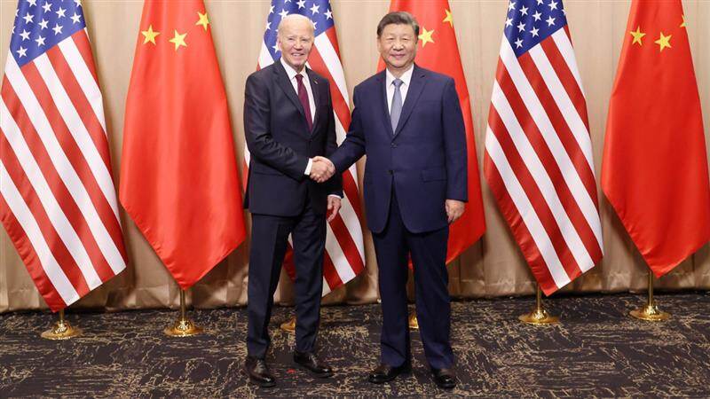 US President Met with Chinese President: அமெரிக்க அதிபர் ஜோ பைடன் - சீன அதிபர் ஜி ஜின்பிங் நேரில் சந்திப்பு..!