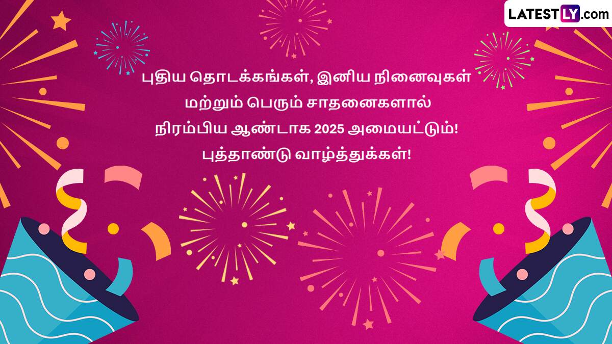 New Year Wishes (Photo Credit: LatestLY)