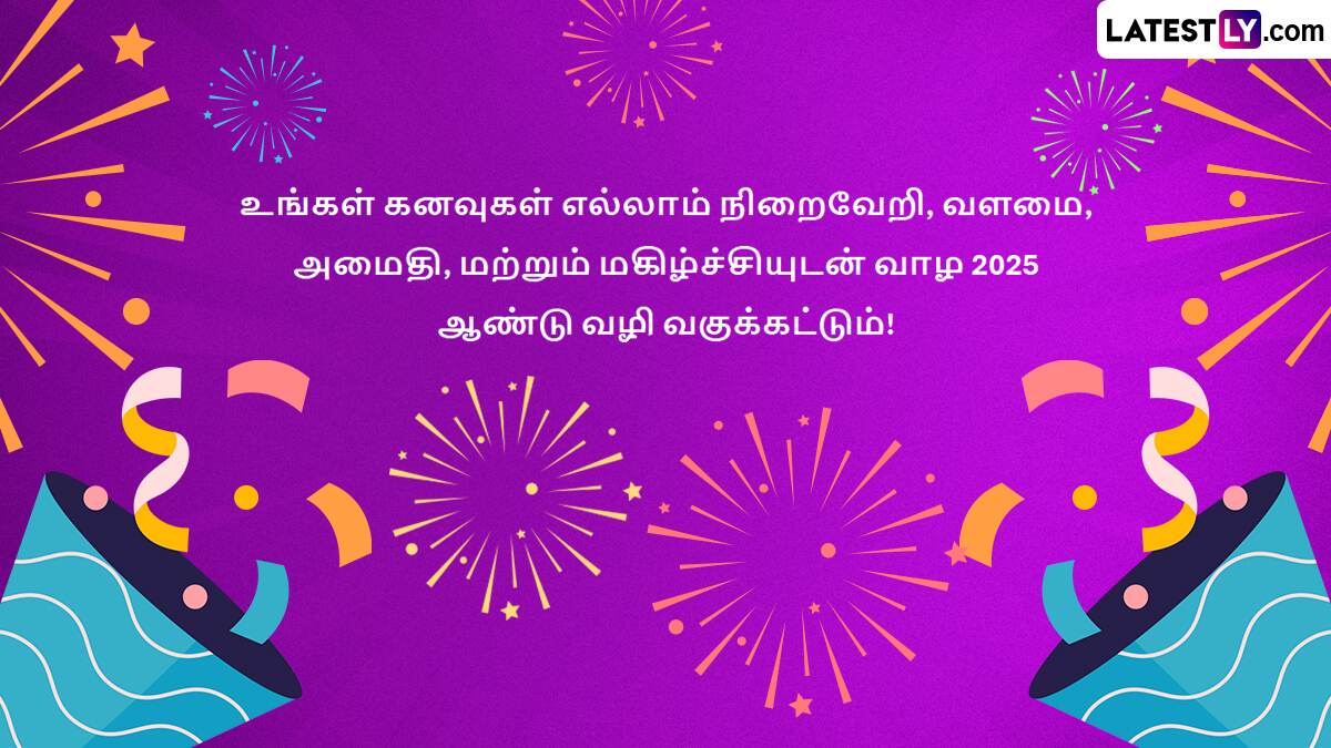 New Year Wishes (Photo Credit: LatestLY)
