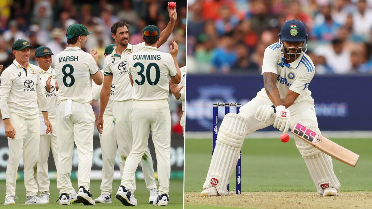 IND Vs AUS 2nd Test: 2வது டெஸ்ட் முதல் நாள்; இந்தியா 180 ரன்களில் ஆல் அவுட்.. ஆஸ்திரேலியா நிதான ஆட்டம்..!