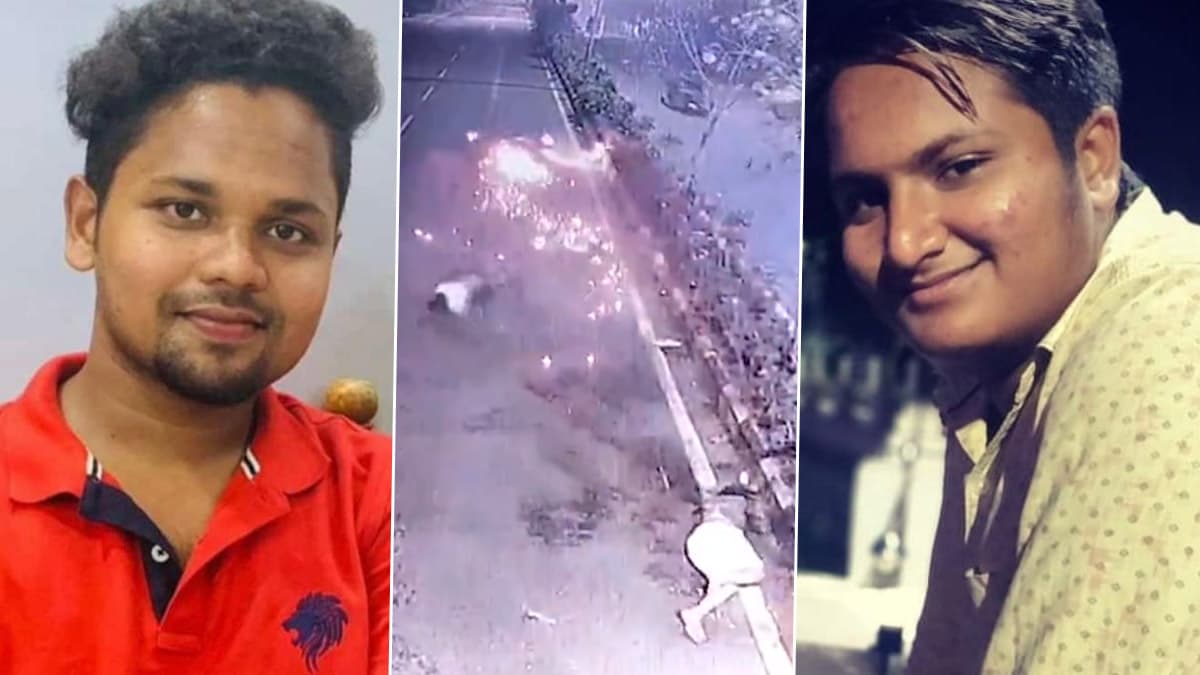 Road Accident: தடுப்புச் சுவரில் பைக் மோதி இருவர் பலி.. நெஞ்சை பதறவைக்கும் வீடியோ உள்ளே..!