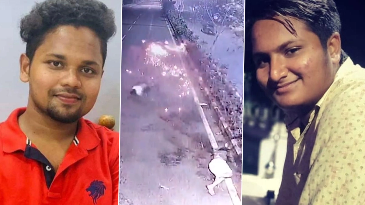 Road Accident: தடுப்புச் சுவரில் பைக் மோதி இருவர் பலி.. நெஞ்சை பதறவைக்கும் வீடியோ உள்ளே..!
