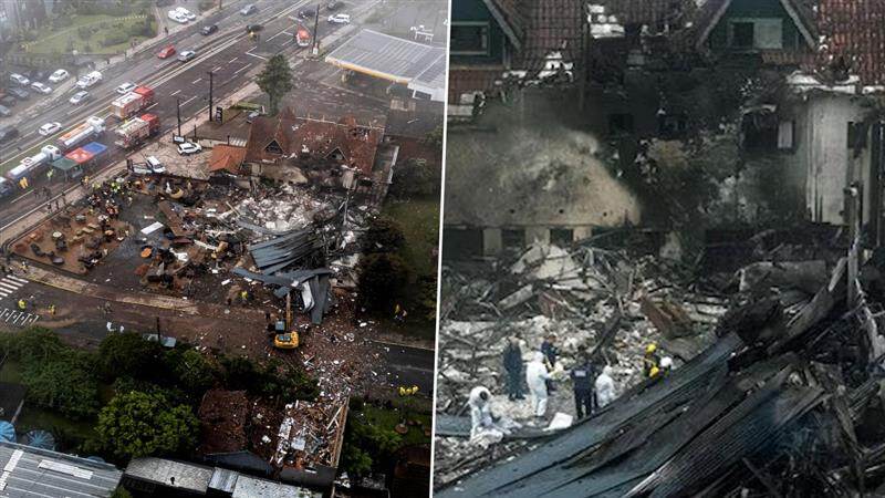 Brazil Plane Crash: வீட்டின் மீது விழுந்து நொறுங்கிய விமானம்; 10 பேர் உயிரிழந்த சோகம்..!