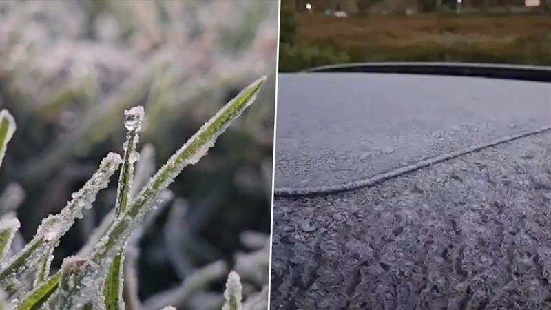 Kodaikanal Cold Wave: கொடைக்கானலில் அதிக குளிரால் உறைந்த நீர்; புற்களில் ரம்மியமான காட்சி.!