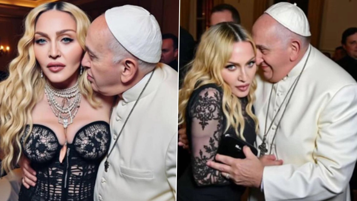 Madonna & Pope Francis: அமெரிக்க நடிகையுடன் போப் பிரான்சிஸ்? ஏஐ கிளப்பிய பகீர் சர்ச்சை.. அதிர்ச்சியில் உலக நாடுகள்.!