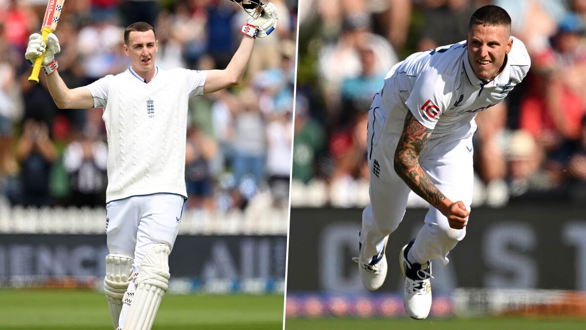 NZ Vs ENG 2nd Test: 2வது டெஸ்ட் முதல் நாள் ஆட்டம்; ஹாரி புரூக் அபார சதம்.. நியூசிலாந்து அணி தடுமாற்றம்..!
