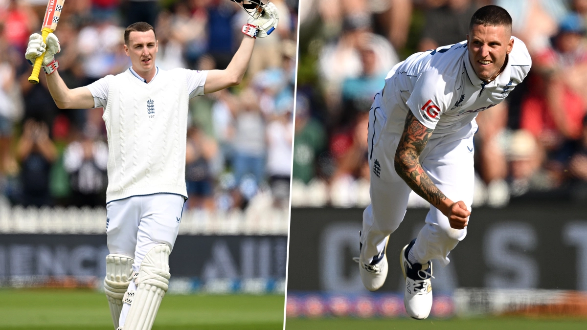 NZ Vs ENG 2nd Test: 2வது டெஸ்ட் முதல் நாள் ஆட்டம்; ஹாரி புரூக் அபார சதம்.. நியூசிலாந்து அணி தடுமாற்றம்..!