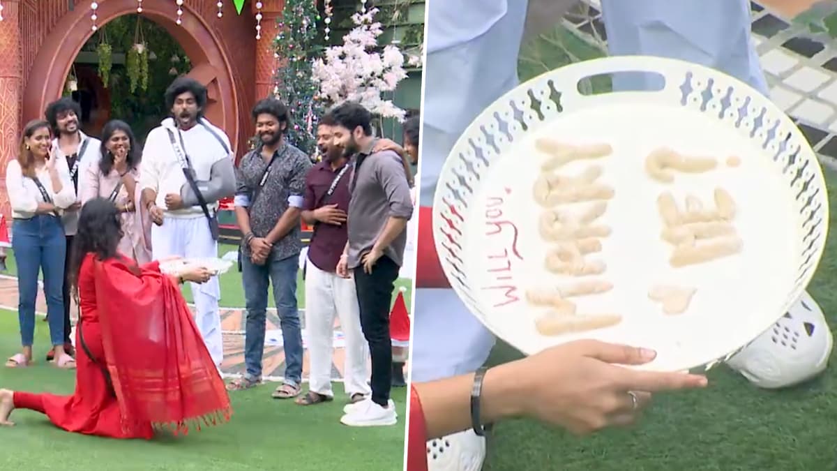 Bigg Boss Tamil Season 8: காதலருக்கு பிக் பாஸ் வீட்டிலேயே ப்ரபோஸ் செய்த சௌந்தர்யா; உச்சகட்ட கொண்டாட்டத்தில் ரசிகர்கள்.. யார் அந்த அதிஷ்டசாலி?