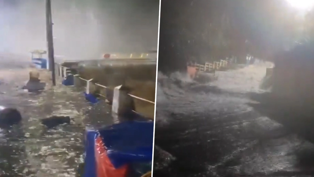 Tenkasi Rains: தென்காசி மாவட்டத்தில் வெளுத்து வாங்கிய கனமழை; குற்றாலம் அருவிகளில் கடும் வெள்ளப்பெருக்கு..!