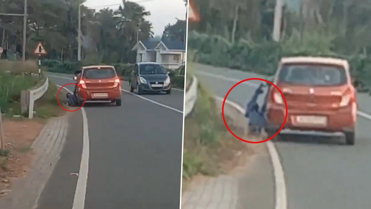 Tribal Man Dragged Along Road: நடுரோட்டில் தரதரவென இழுத்துச் செல்லப்பட்ட பழங்குடியினர்.. பதறவைக்கும் வீடியோ உள்ளே..!