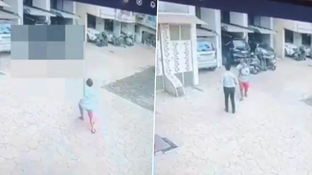 Viral Video: 3வது மாடியில் இருந்து தவறி விழுந்த குழந்தை; துரிதமாக செயல்பட்ட வாலிபர்.. வீடியோ வைரல்..!
