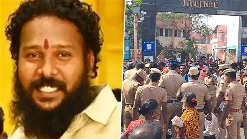 Rowdy Killed: பட்டப்பகலில் கோவில் வளாகத்தில் பயங்கரம்; ரௌடி 6 பேர் கும்பலால் கொடூர கொலை.. ஸ்ரீரங்கத்தில் பேரதிர்ச்சி.!