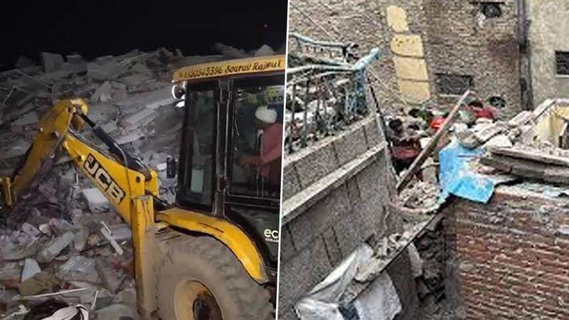 Bhurai Building Collapse: 4 மாடி கட்டிடம் இடிந்து விழுந்து விபத்து; 25 பேரின் கதி என்ன? தலைநகரில் சோகம்.!
