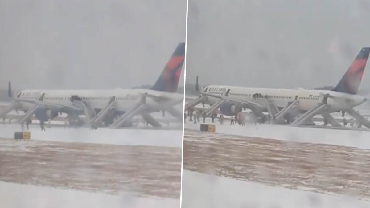 Delta Air Lines: விமானத்தில் திடீர் எஞ்சின் கோளாறு., 200 பேரின் அதிஷ்டம்: உயிரை கையில் பிடித்து தப்பித்த மக்கள்.!