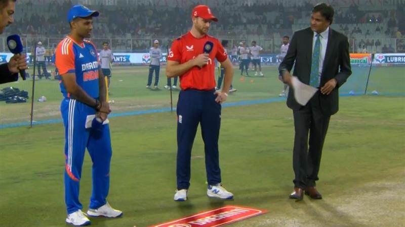 IND Vs ENG: இந்தியா - இங்கிலாந்து டி20 போட்டி.. இந்திய அணி பந்துவீச்சு.!