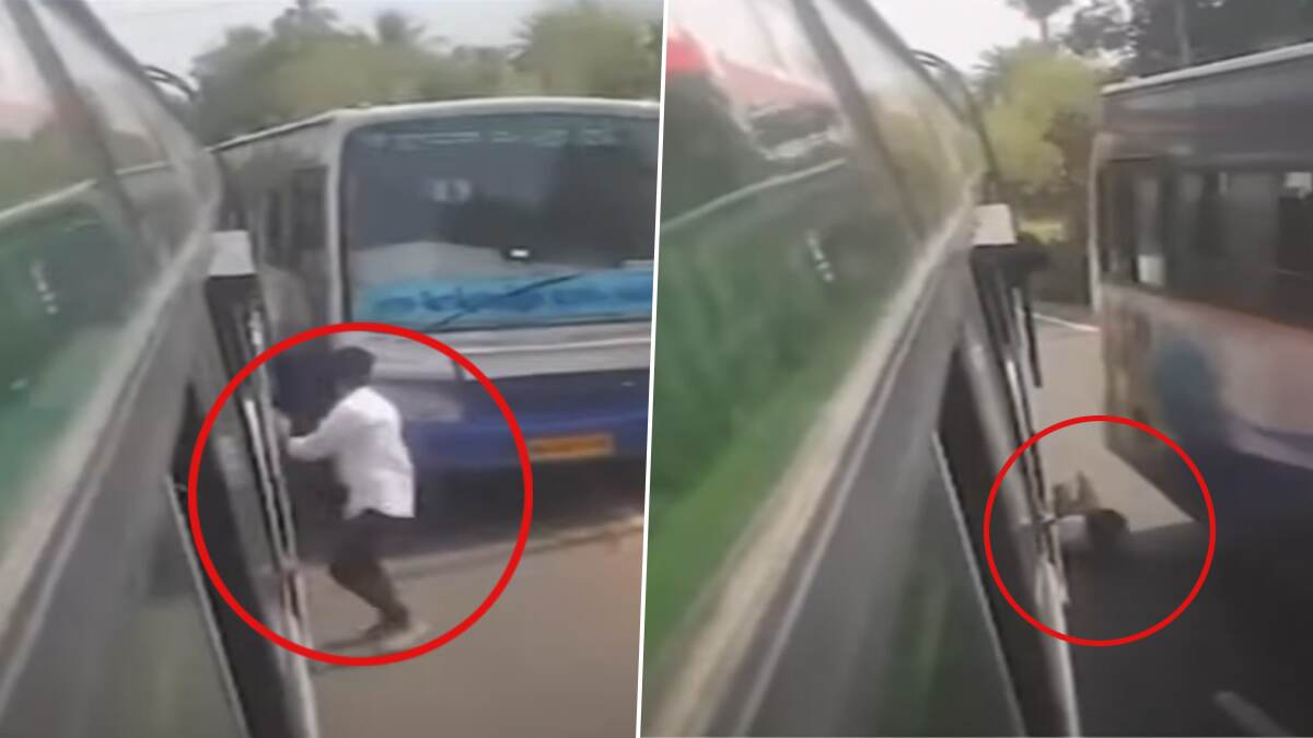 Pattukkottai: நூலிழையில் உயிர்தப்பிய இளைஞர்.. முந்திச்செல்ல முயன்ற அரசுப்பேருந்தால் எமனை நேரில் பார்த்த சம்பவம்.!