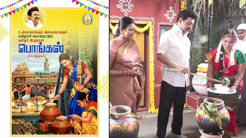 MK Stalin Pongal Wishes: தமிழர் திருநாள் & பொங்கல் பண்டிகை வாழ்த்துக்கள்; தமிழ்நாடு முதல்வர் முக ஸ்டாலின்.!