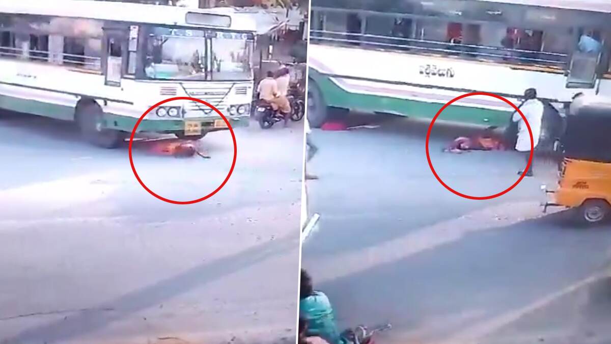 Road Accident: சாலையை கடக்க முயன்றபோது பேருந்து மோதி பெண் பலி.. அதிர்ச்சி சம்பவம்..!