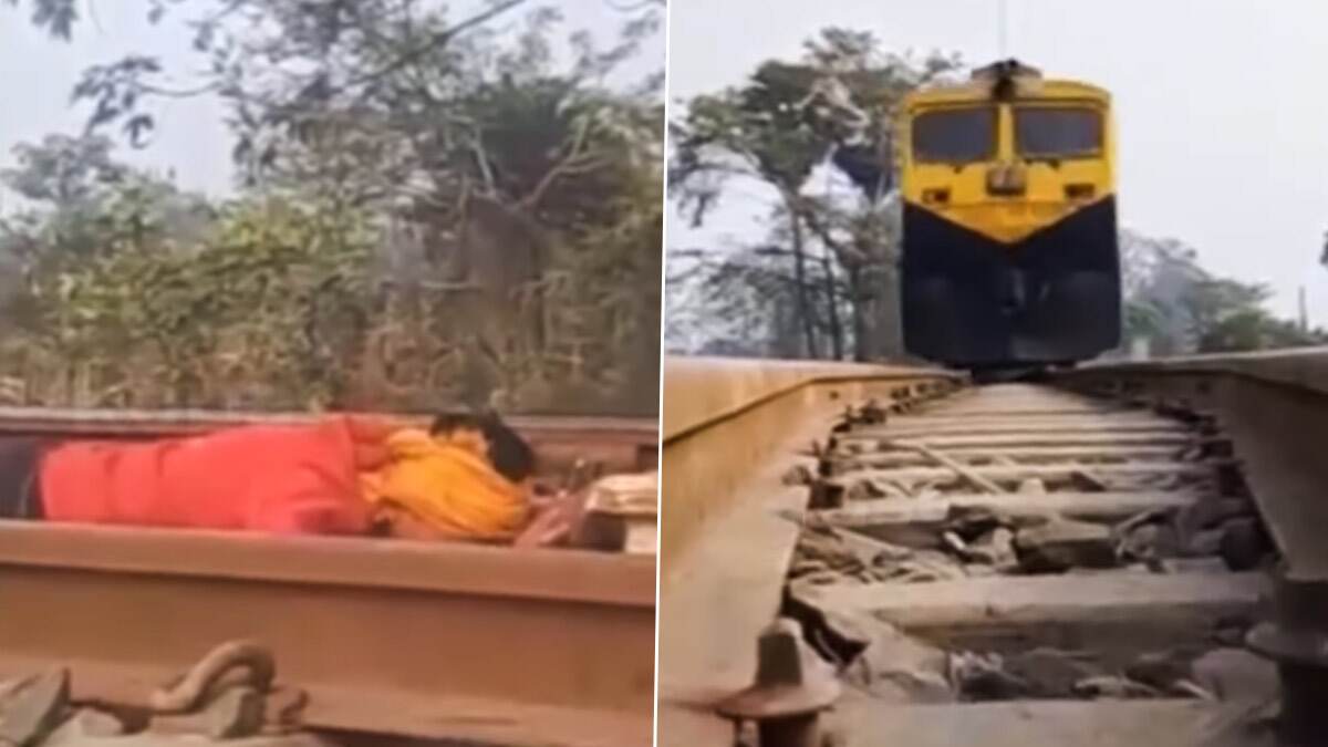 Viral Video: முத்திப்போன ரீல்ஸ் மோகம்.. லைக்குக்காக ரயில் கீழே ரீல் விளையாட்டு.!