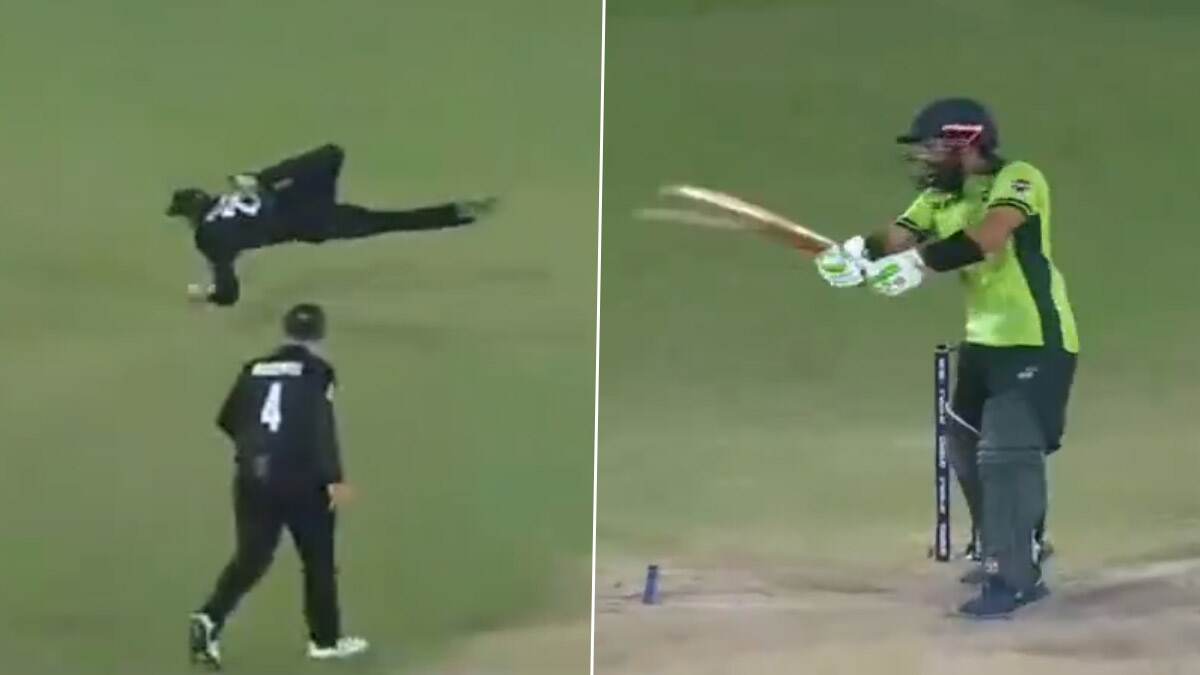 Glenn Phillips Catch Taking Moment: அடேங்கப்பா.. என்ன ஒரு கேட்ச்.. பாய்ச்சலுடன் மாயாஜாலம் செய்த கிளன்.!
