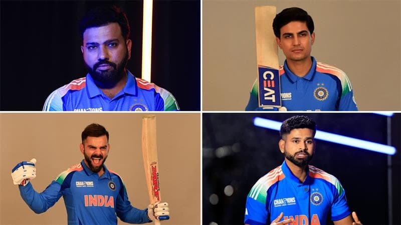 Team India New Jersey: ஐசிசி சாம்பியன்ஸ் ட்ராபி 2025: இந்திய கிரிக்கெட் அணியின் அசத்தல் ஜெர்சி.!