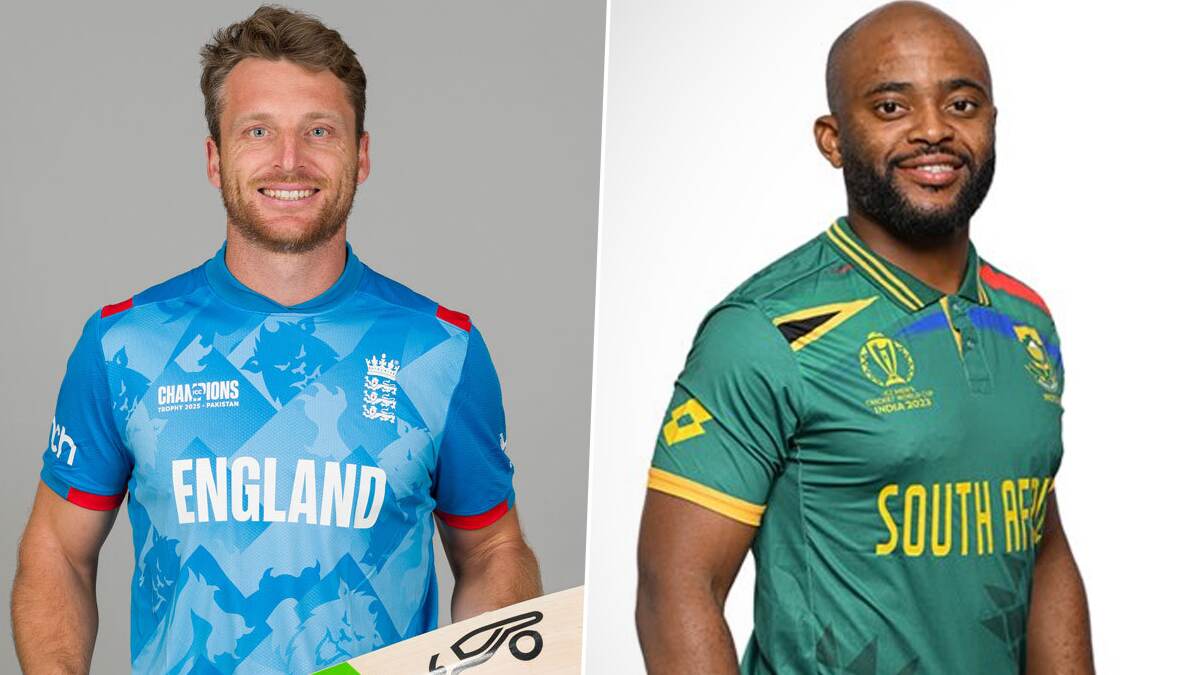ENG Vs SA: சாம்பியன்ஸ் டிராபி 2025: இங்கிலாந்து - தென்னாபிரிக்க அணிகள் மோதும் ஆட்டம்.. எப்போது? நேரலை பார்ப்பது எப்படி? விபரம் உள்ளே.!