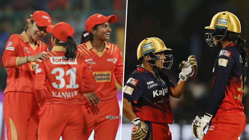 RCB Vs GG: சொந்த மண்ணில் தட்டுத்தடுமாறிய பெங்களூர்.. ரன்கள் குவிக்க போராட்டம்.. குஜராத் அணிக்கு 126 ரன்கள் இலக்கு.!
