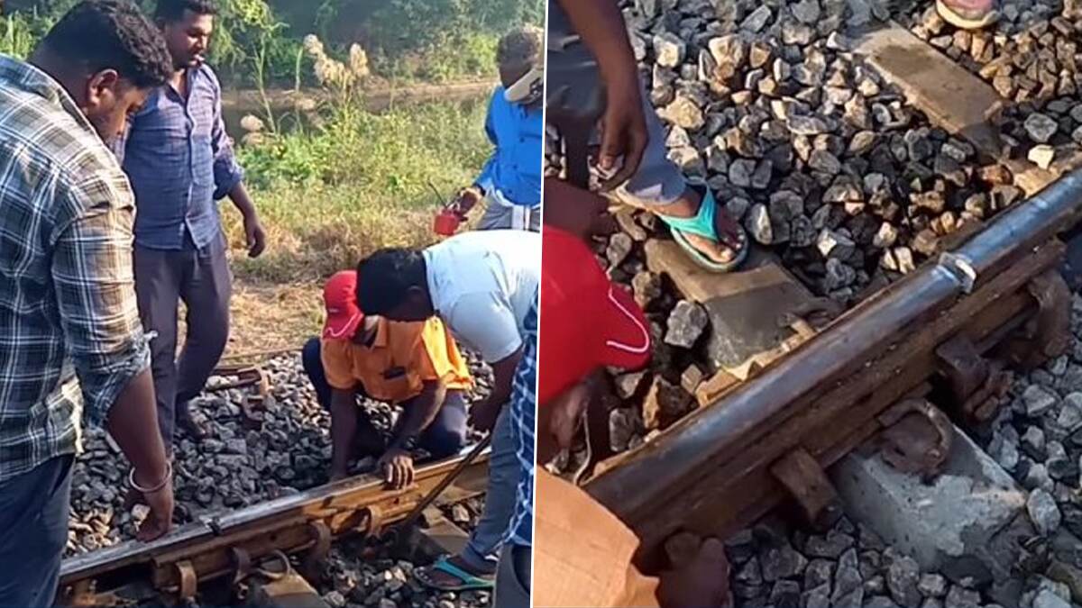 Breaking: உயிர்தப்பிய இரயில் பயணிகள்.. தண்டவாளத்தில் காத்திருந்த அதிர்ச்சி.. கரூரில் பெரும் அசம்பாவிதம் தவிர்ப்பு.!