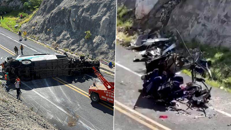 Road Accident: லாரி மீது சொகுசு பேருந்து மோதி விபத்து; 41 பேர் உடல் கருகி பலியான சோகம்..!