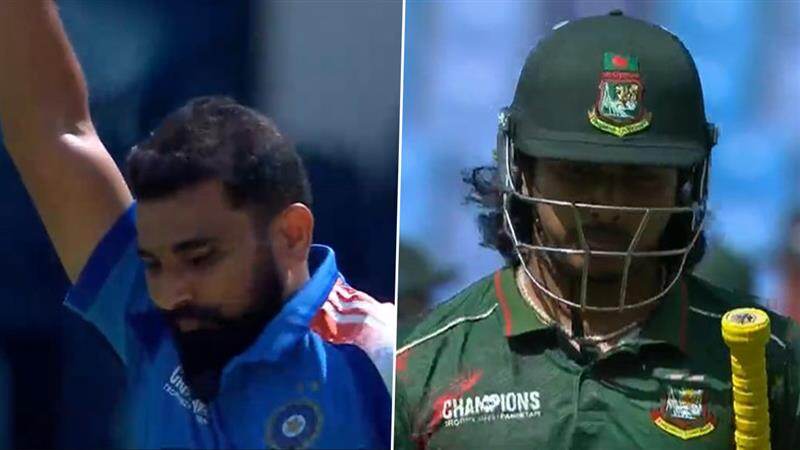 Soumya Sarkar & Najmul Hossain Wicket: 2 ஓவரில் 2 ரன்கள், 2 விக்கெட் லாஸ்.. தடுமாறும் வங்கதேசம்.!