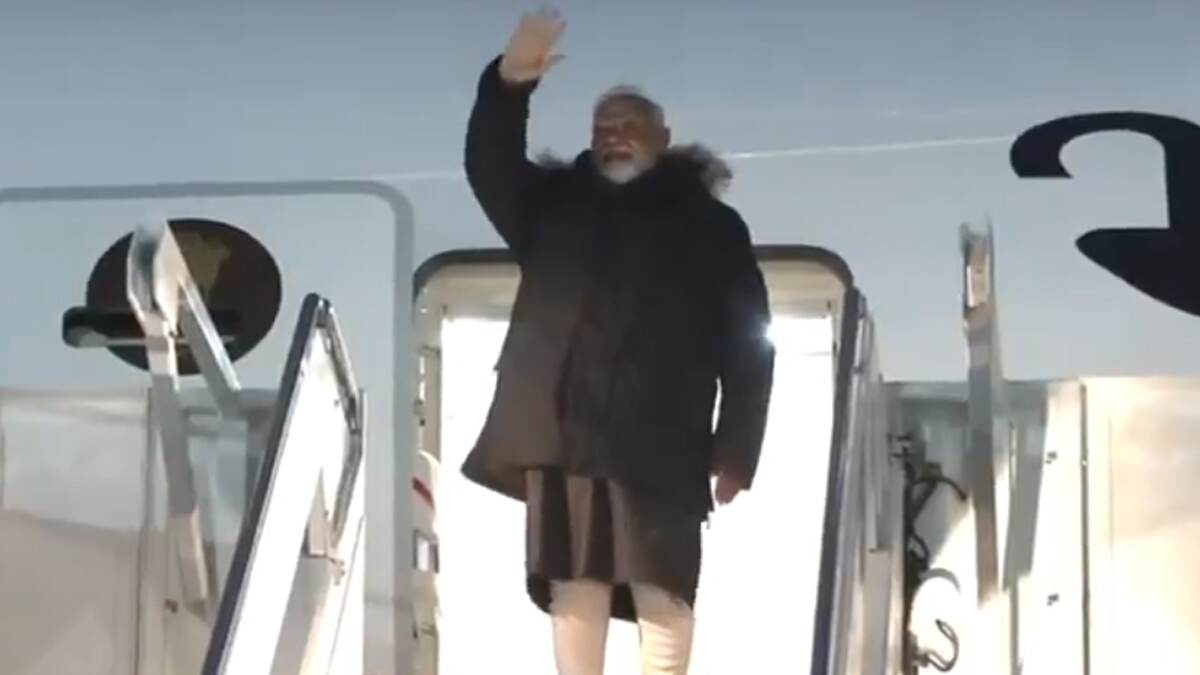 PM Modi US Visit 2025 (Photo Credit: @ANI X)