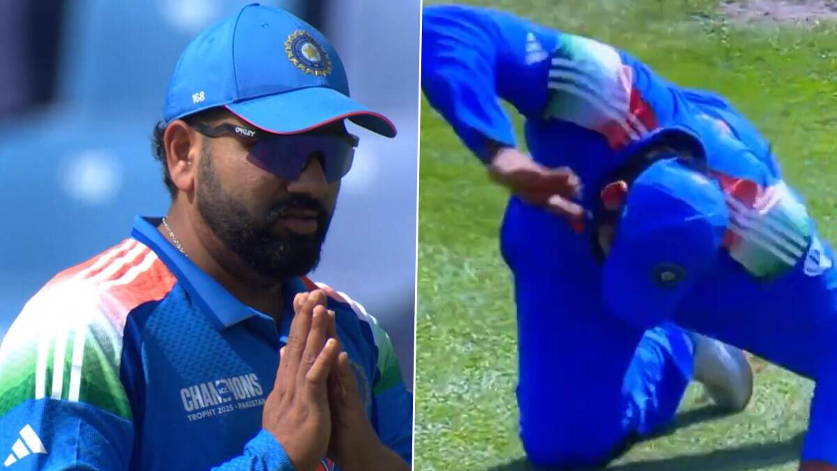 Rohit Sharma Apology: கேட்சை தவறவிட்டு, குழந்தை போல மன்னிப்பு கேட்ட ரோஹித் சர்மா.. நெகிழவைக்கும் வீடியோ.!