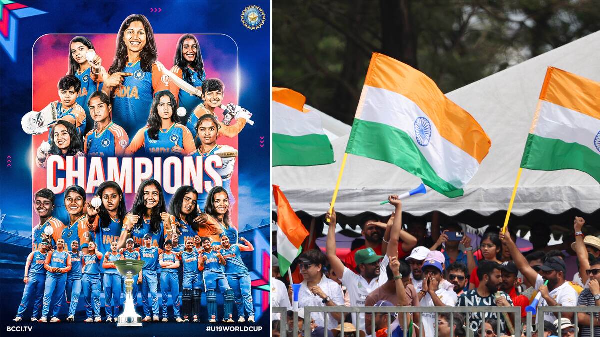 Team India Women's U19 Victory: இந்திய மகளிர் யு19 கிரிக்கெட் அணி வெற்றி; டி20 உலகக்கோப்பையை கைப்பற்றி அசத்தல்..!