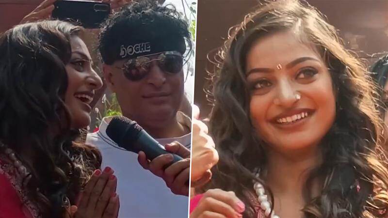 Viral Girl 'Monalisa': நகைக் கடை திறப்பு விழாவில் இந்தியாவின் 
