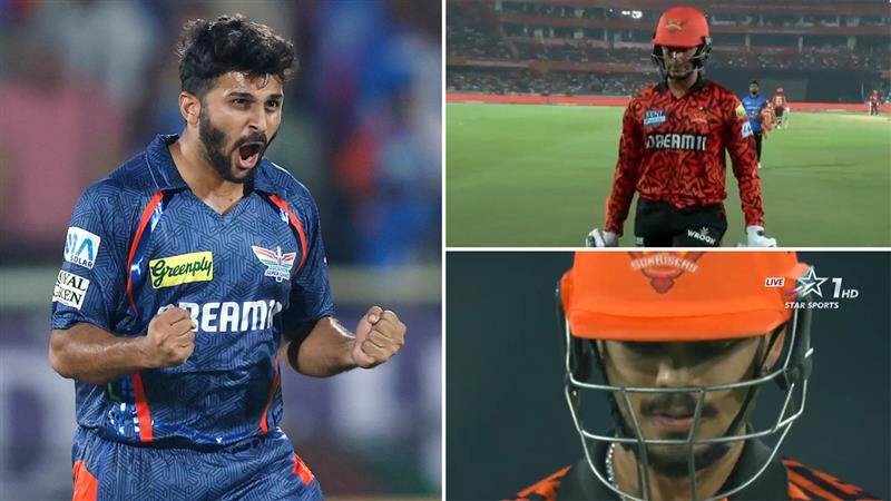 Abhishek Sharma & Ishan Kishan: அடுத்தடுத்த பந்துகளில் பறிபோன விக்கெட்.. ஷாக் தந்த இஷான்.. ஷரத்துல் தாகூர் அசத்தல் பந்துவீச்சு.!