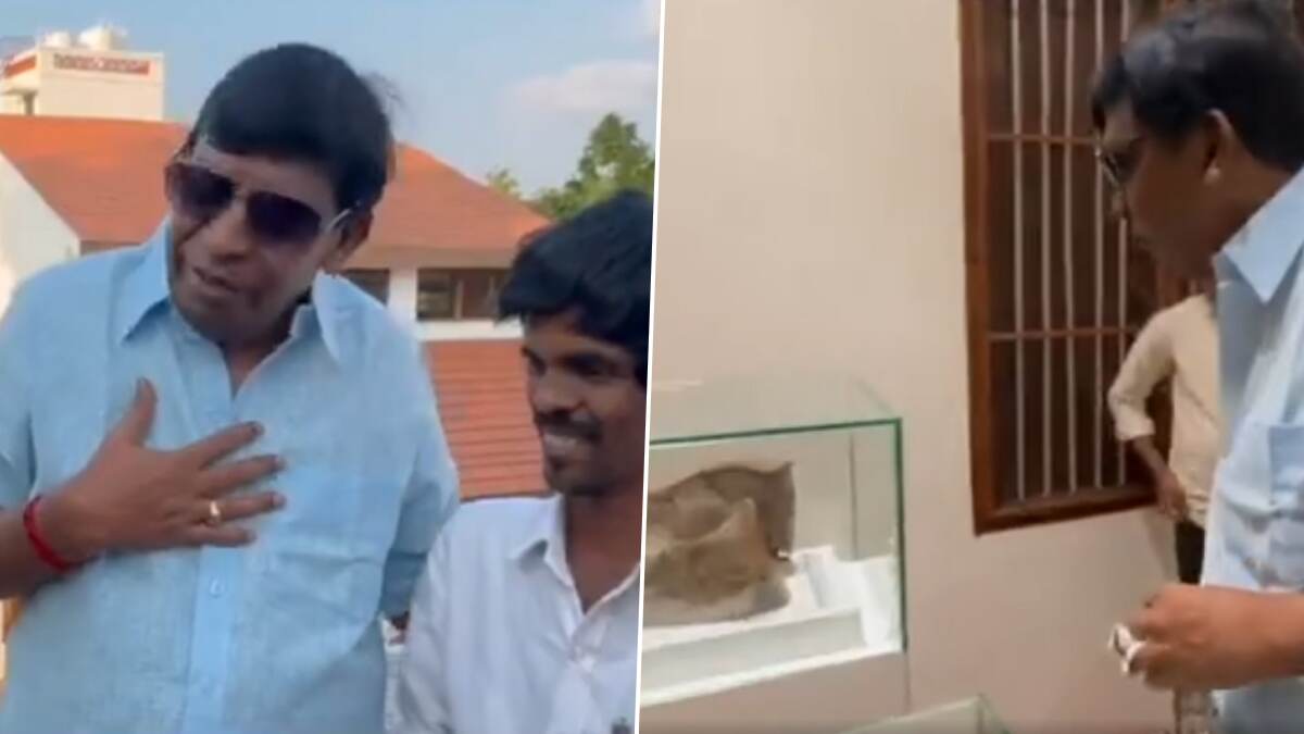 Vadivelu Visits Keezhadi Site: 