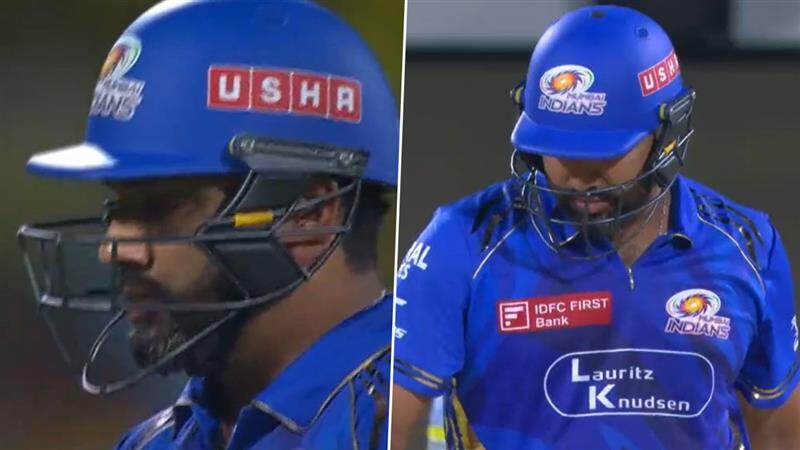 Rohit Sharma Wicket: 18 வது முறை.. முதல் ஓவரிலேயே முடிந்தது ஜோலி.. வெறும் கையுடன் திரும்பிய ரோஹித்.. 4 பந்துகளில் 0 ரன்..!