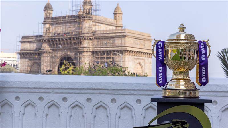 IPL 2025 Trophy (Photo Credit: @IPL X)