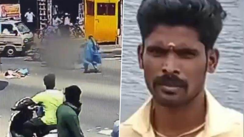 Sangagiri Accident: மனைவி கண்முன் தலை நசுங்கி உயிரிழந்த கணவர்.. சாலையை கடக்க காத்திருந்தவருக்கு நேர்ந்த சோகம்.. பதறவைக்கும் காட்சிகள்.!